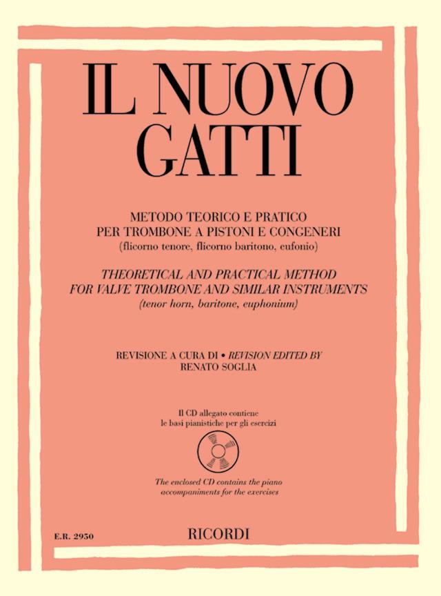 Il Nuovo Gatti - Metodo Teorico E Pratico Per Trombone - trombon nebo tuba